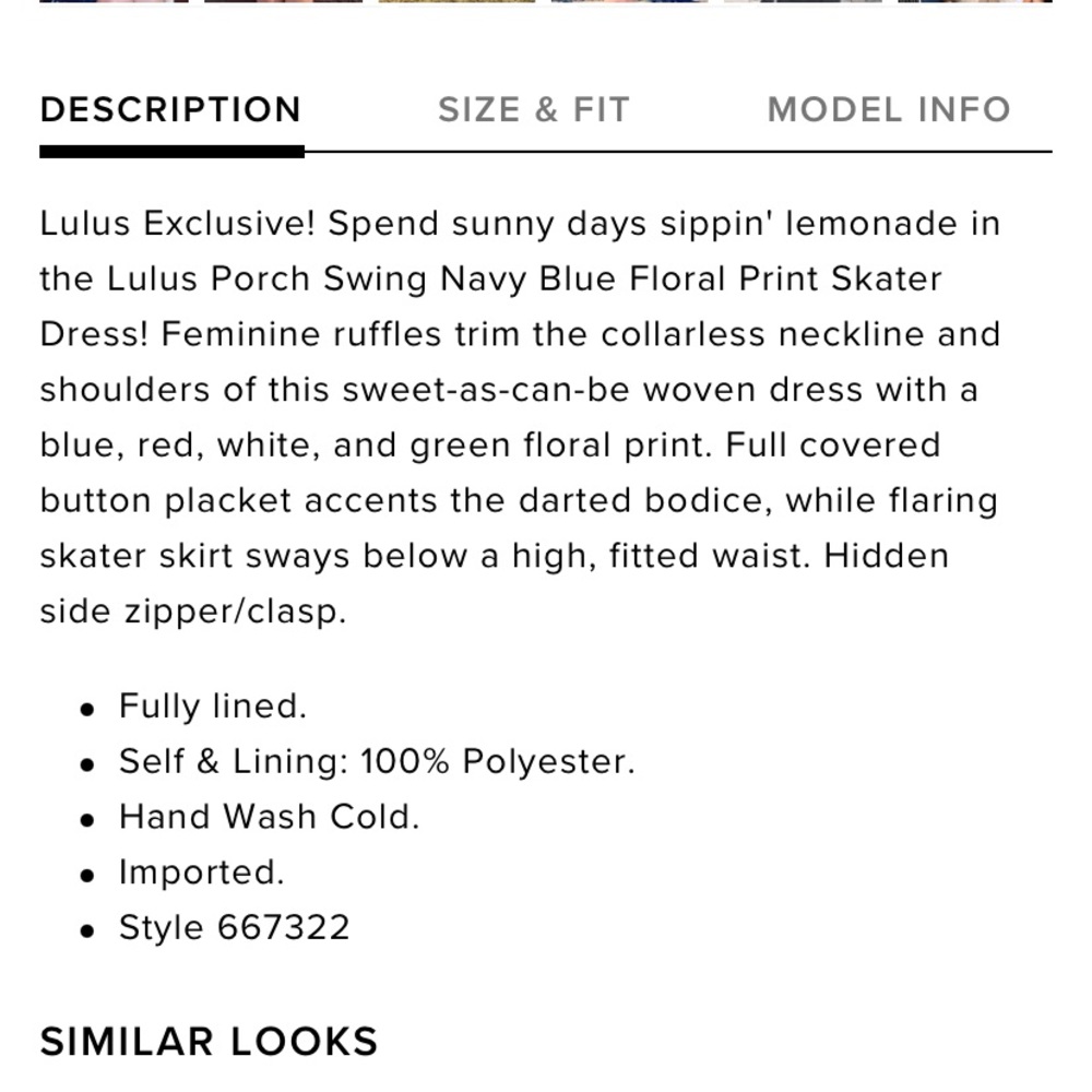 Lulu’s Porch Swing Dress - Picture 9 of 9
